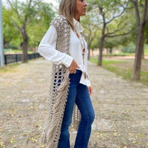 PATRÓN CHALECO BOHO