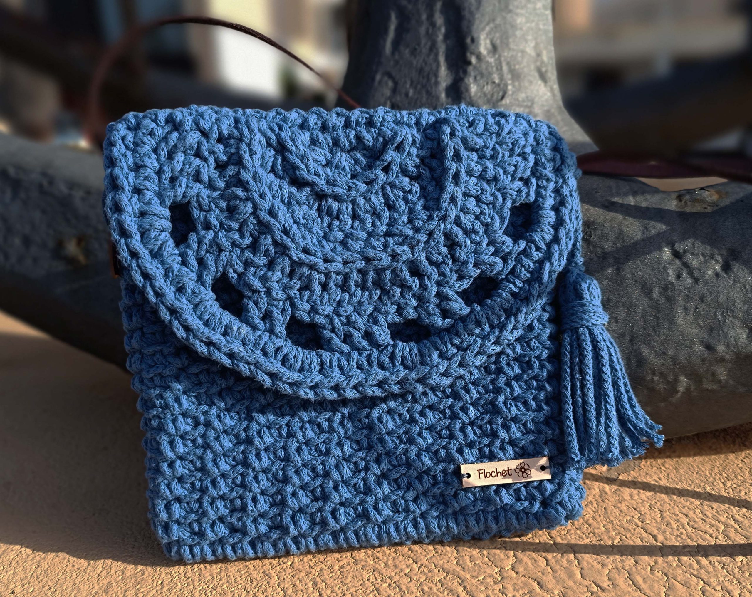 PATRÓN BOLSO AZUL